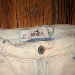 Hollister jean shorts
